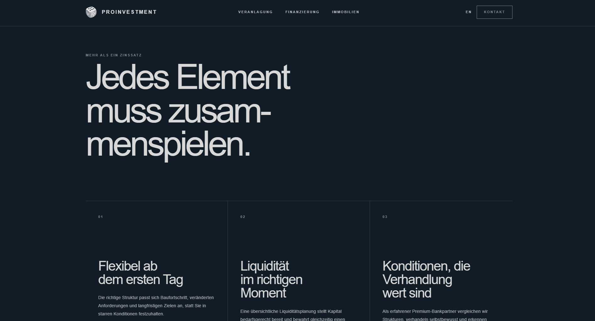 Website | Proinvestment – Bild 2